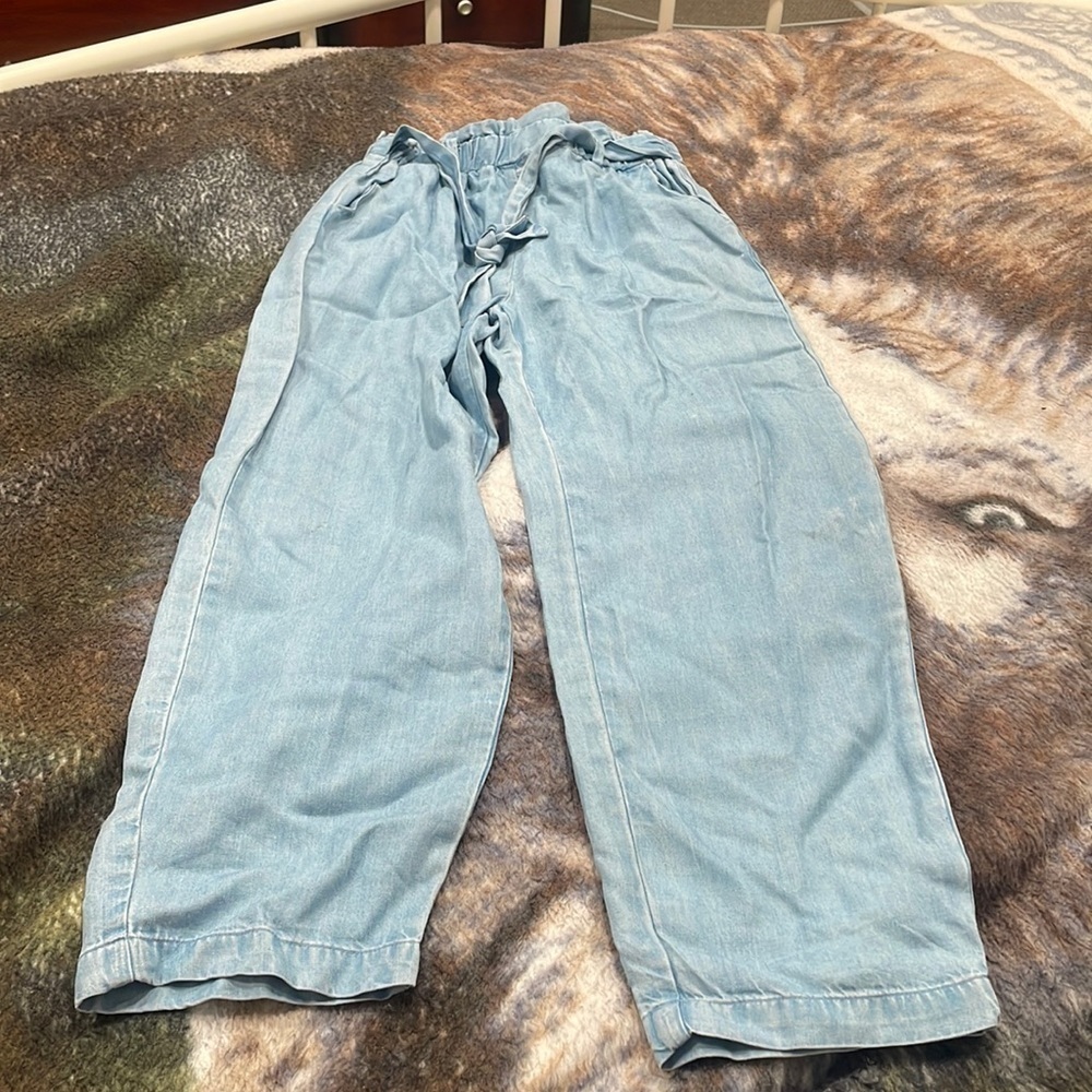 Girls blue joggers